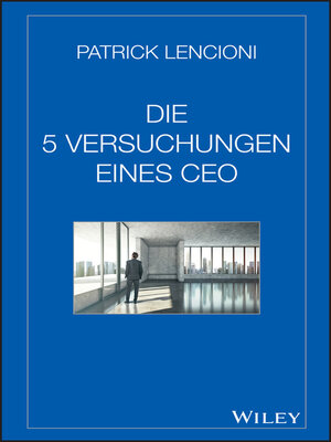 cover image of Die 5 Versuchungen eines CEO